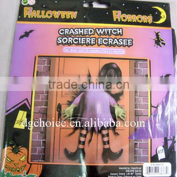 Colored customized halloween decor home door cover