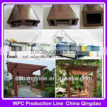 wood plastic composite machine