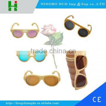 2016 Fashionable And Comfortable Natural Bamboo Wooden Sunglass