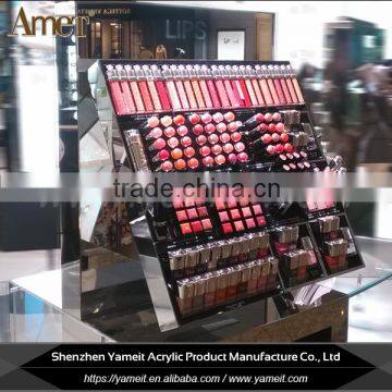 Cheap Customized Acrylic Cosmetic Display Cabinet and Showcase