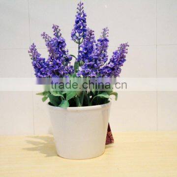 Decorative potted flower - artificial arrangement