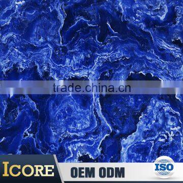 Hot Selling Product 2015-2016 Ceramic Porcelain Glazed Blue Bathroom Floor Tiles