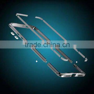 Mate 7 Gold Edge Aluminum Case For Huawei Ascend Mate 7 Aluminum Metal + Tempered Glass Protector Case Cover for Huawei Mate 7 photo-6