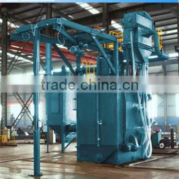 Hook type shotblasting equipment