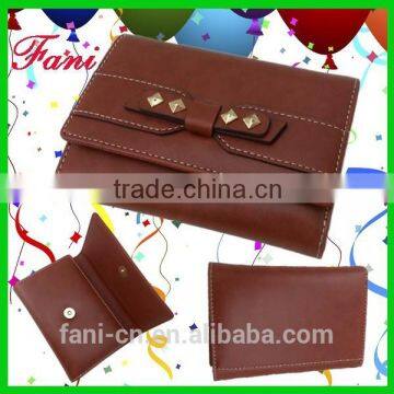 Short and small PU/leather wallet for women with high quality and durable