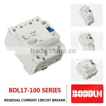 BDL17N WITH 100 F632 RCCB 4P 100A RESIDUAL CURRENT CIRCUIT BREAKER