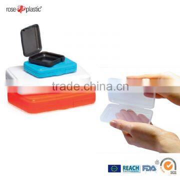 PP transparent PVC clear PE colored labelling or printing small plastic packaging box for flash memory disk Consumer Box CB