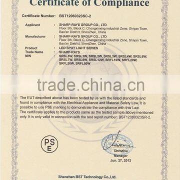 CE ROHS PSE Certificate 30 Degree PAR16 PAR20 PAR30 PAR38 Family Series Design Led Dimmable Spot Bulb Light