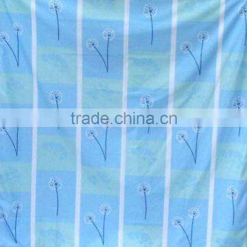 Promotional shower curtain for bathroom