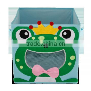 Wholesale foldable fabric drawers folding storage box manufacture