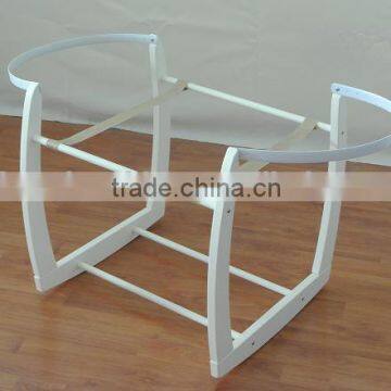Moses Basket Stand/wooden Stand/basket Rocking Stand photo-2