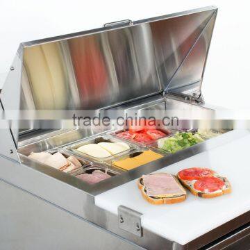 36" Commercial Foodervice Equipment Sandwich / Salad Preparation Refrigerator photo-3