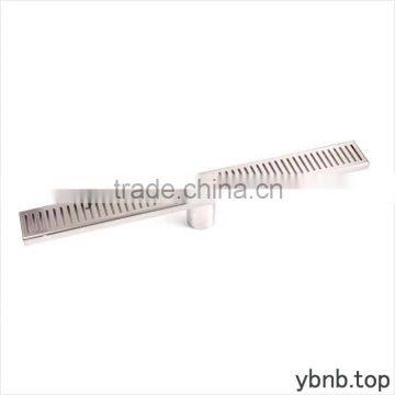 China Stainless Steel Long shower channel Linear stainless shower channel drain