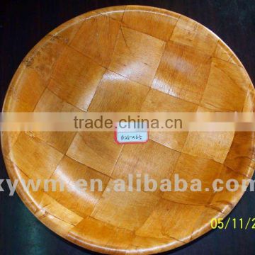 Round wooden Bowls