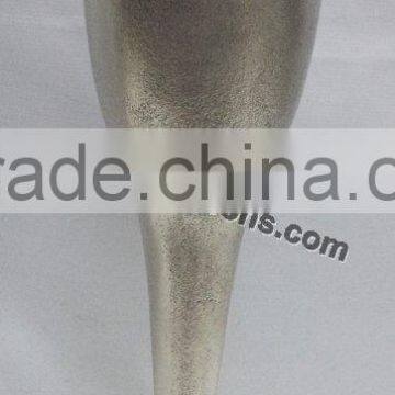 Stemmed Aluminium vases