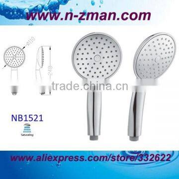 Chrome ABS Head Shower Hand,Chrome Plastic Hand Shower,ALL Chrome plated Hand Shower