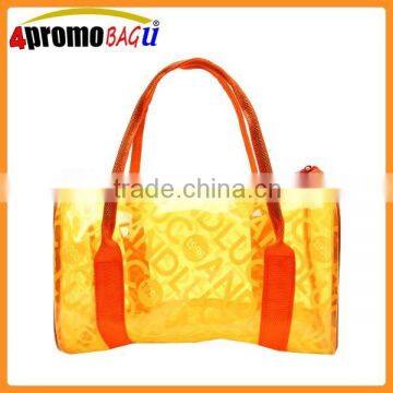 New fashion beautiful pvc bag with zipper