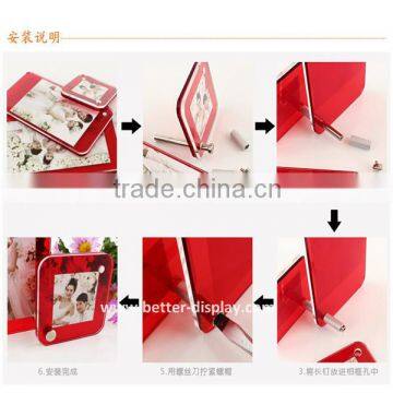 Wholesale High Quality Clear Acrylic 8x10 Photo Frames photo-2