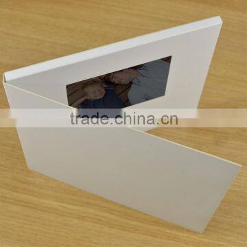 A4 / A5 size lcd video greeting card for graduations , built - in speaker