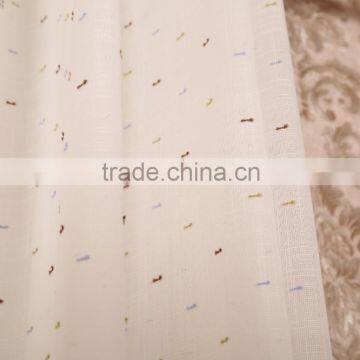 Sheer Polyester Voile Eyelet Curtain Drapes photo-2