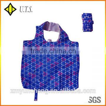 printed resuable foldable shopping bag