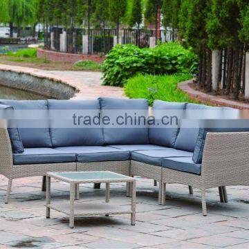 2015 Garden Sofa Set PE Rattan Outdoor Furniture