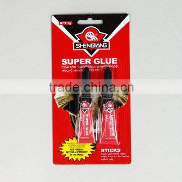 Super Glue in Aluminium Tube 2pcs With Blister Card,Cyanoacrylate Adhesive Super Glue photo-2