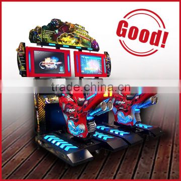 Wholesale Pop Motor arcade racing games machine upright arcade machine for children or adult