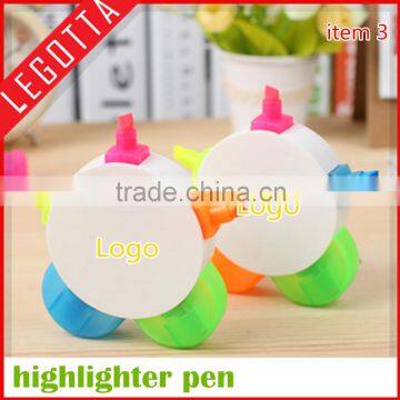 Cheap Price Wholesale Novelty Popular Fancy Advertising Highlighter Pen