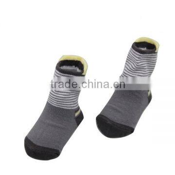 GSB-59 Hot sale high quality fashion cotton soft touch irregular welt custom baby socks