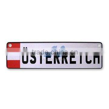 Logo name plate