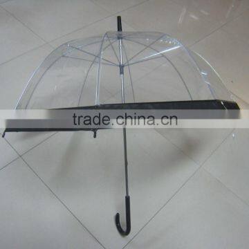 Promotional Plastic Clear Transparent Umbrella