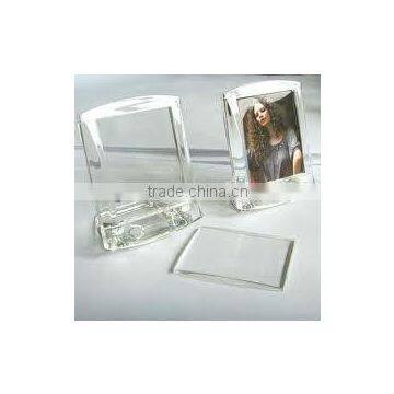 photo frame-y13082713/acrylic block/transparemnt acrylic frame/countertop photo frame