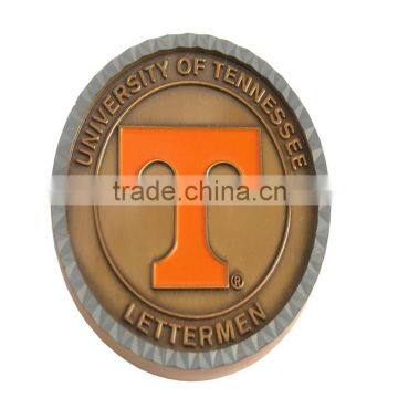 Zinc Alloy Casting Engraved Customized Blank Silver Coin photo-6