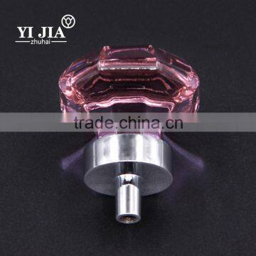 Zinc Cabinet Hardware Crystal Bedroom Drawer Handle Knob