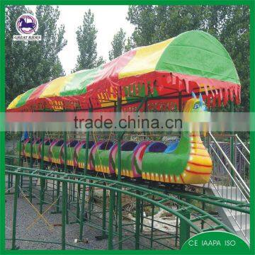 Playground Equipment Used Mini Dragon Roller Coaster for Children photo-2