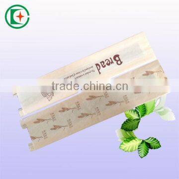 Exporting recycle window bread toast paper bags french baguette paper bag