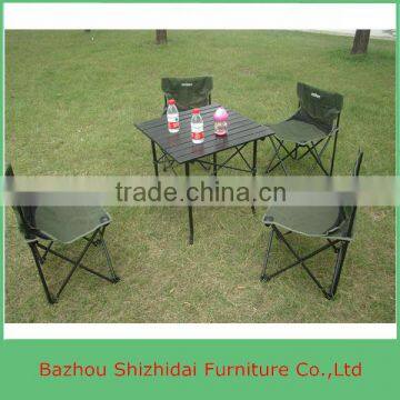 Modern Outdoor Fabric Folding Picnic Table And Chairs photo-4
