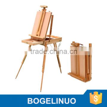 82*106*140(183)cm Wooden Sketch Box Easel Studio Easel French Easel