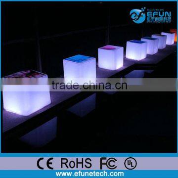 2016 creative new products modern high top liquid bar table,interactive art liquid cube table