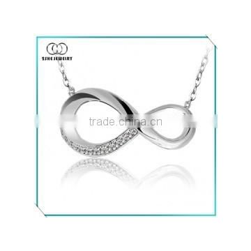 Hot sale infinity symbol necklace for Lovers