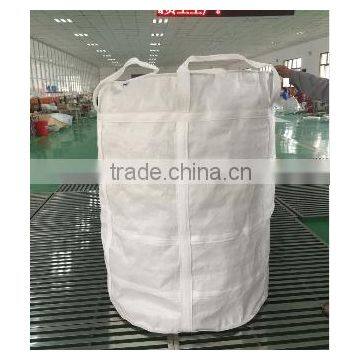 PP big container bags/1 ton bags/1 ton bulk bags for sand,sugar,chemical,fertilizer,building material,flour,cement