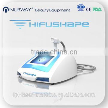 2016 New Arrival HIFU Ultrasound Expression Lines Removal Weight Loss Beauty Machine Back Tightening