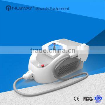 2016 most popular portable 808nm laser hair removal machine for any color unwanted hair from NUBWAY