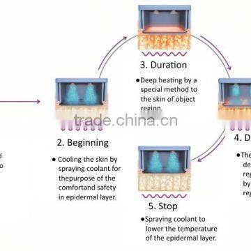 Unique Reticular and Sectional Radio Frequency Thermal Fractional rf Beauty Equipment photo-6