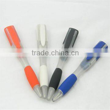 Creative Colorful Crystal Pen usb memory Plastic transparent USB Pen sticks Christmas promition gift with your logo