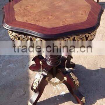 French Louis xv Table - Antique French Coffee Table With Ormolu