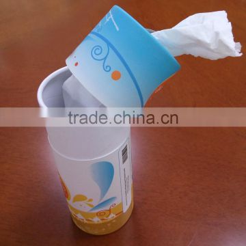 custom wholesale paper tube packaging with window