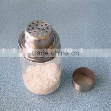 Wholesale Clear Mason Jar Cocktail Shaker With Stainless Steel Lid