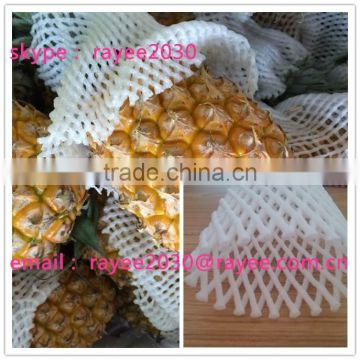 EPE fruit Foam Sleeve , Pineapple Packing Mesh , foam roller sleeve , net espuma